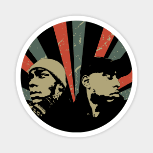 Black Star || Vintage Art Design || Exclusive Art Magnet